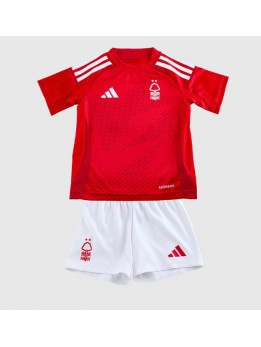Nottingham Forest Replika Hemmakläder Barn 2024-25 Kortärmad (+ byxor)